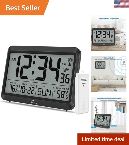 Cordless atomic clock - cordless,