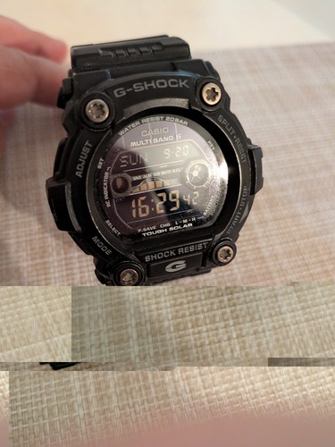 Casio shock 7900b - casio, solar
