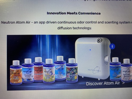 Air freshener automatic blue - freshener,